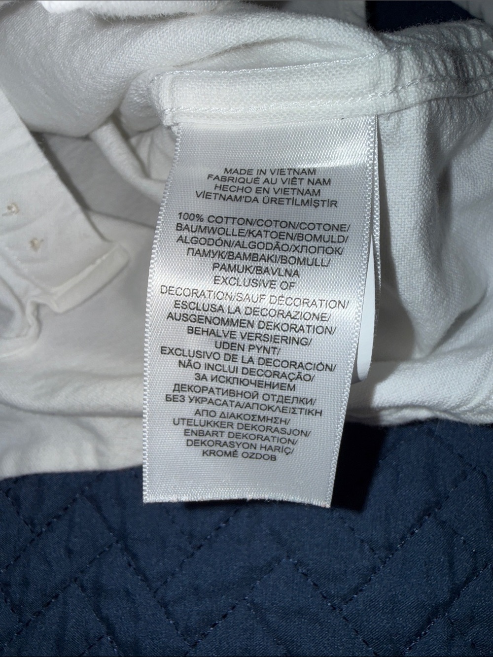 Polo by Ralph Lauren White Button-Down Shirt with Embroidered Pony - Picture 4 of 6